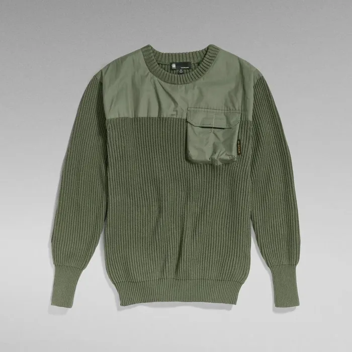 Sweaters Women GStar RAW Unisex Army Knit Light Hunter
