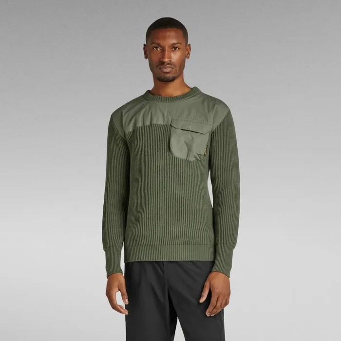 Sweaters Women GStar RAW Unisex Army Knit Light Hunter