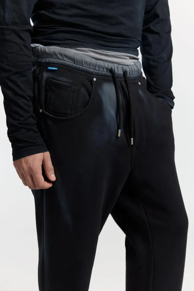 Sweatpants Men COTTON CITIZEN Berlin Trouser Black Cast Sweatpants Men COTTON CITIZEN Berlin Trouser Black Cast