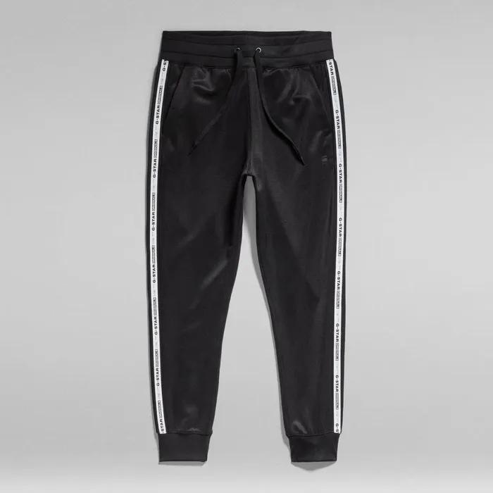 Sweatpants Men GStar RAW Aichesal Or Slim Tapered Sweat Pants Dark Black