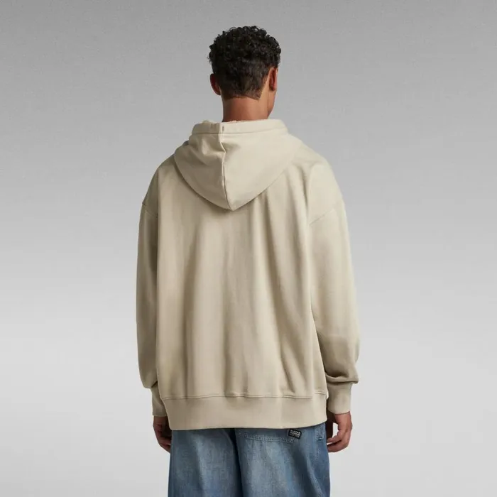 Sweatshirts and Hoodies Men GStar RAW RAW University Oversized Hoodie Spray Green