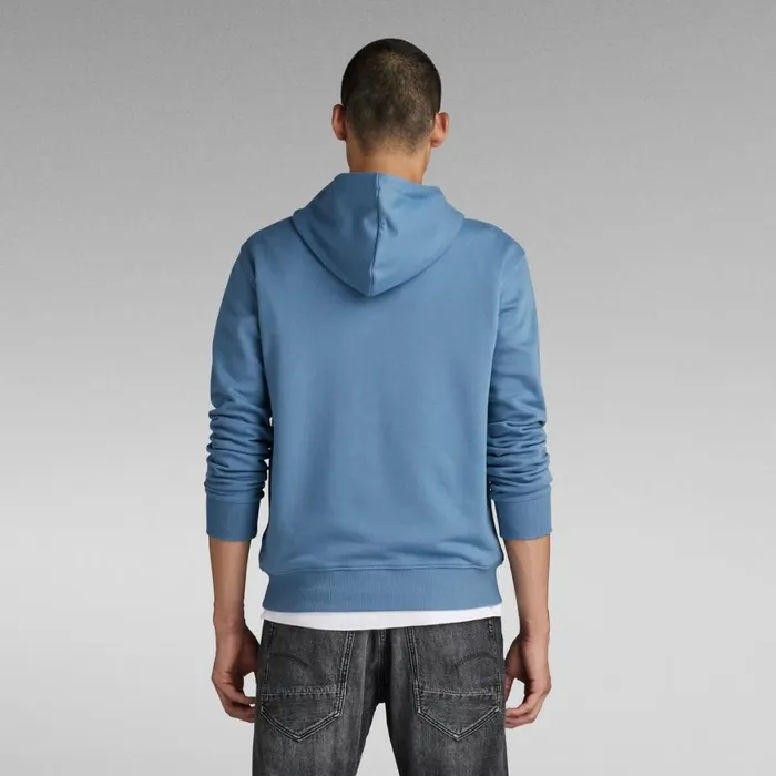 Sweatshirts and Hoodies Men GStar RAW Regular Hooded Sweater Azul
