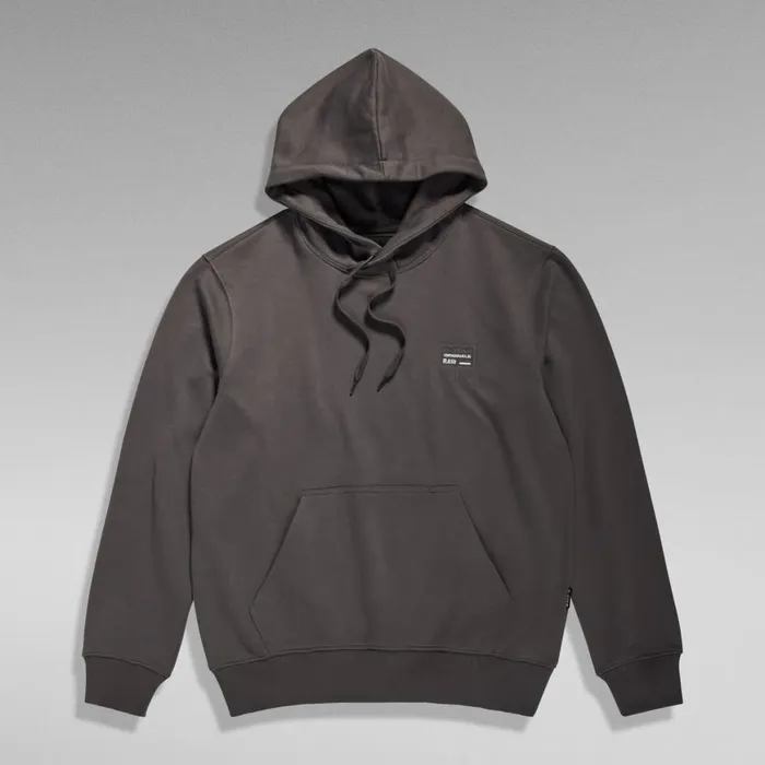 Sweatshirts and Hoodies Men GStar RAW Regular Hooded Sweater Granite