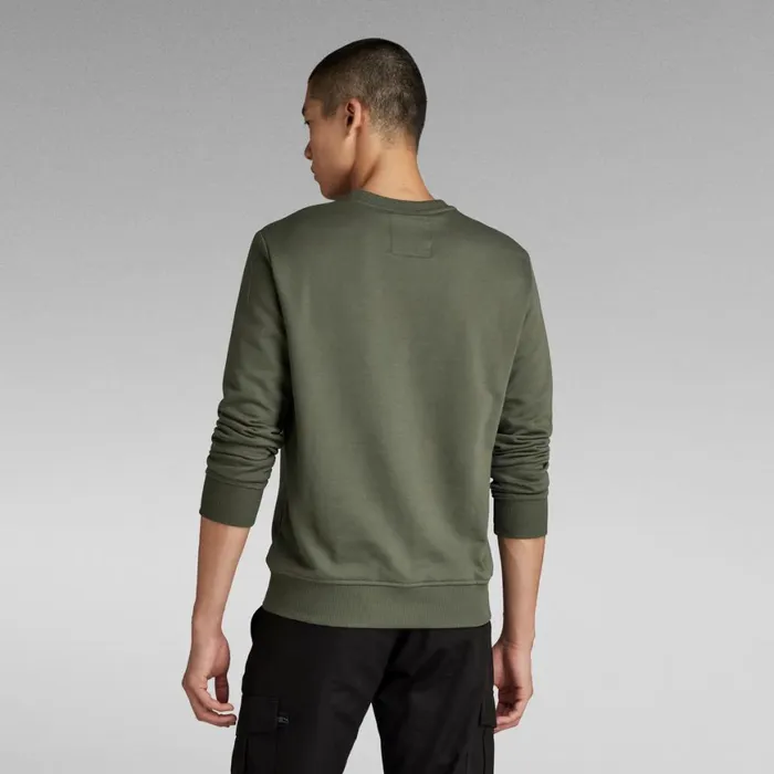 Sweatshirts and Hoodies Men GStar RAW Regular Sweater Light Hunter