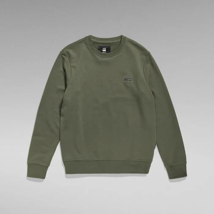 Sweatshirts and Hoodies Men GStar RAW Regular Sweater Light Hunter