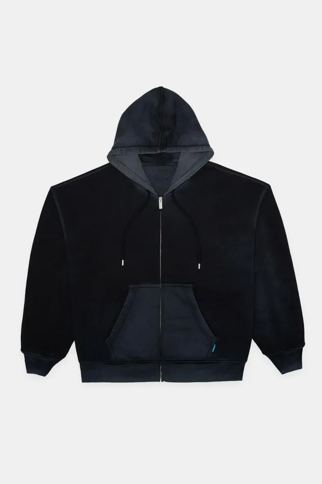 Sweatshirts Men COTTON CITIZEN Boston Zip Hoodie Vintage Black Sweatshirts Men COTTON CITIZEN Boston Zip Hoodie Vintage Black