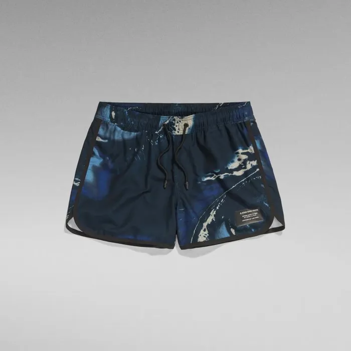 Swimwear Men GStar RAW Carnic Eye Allover Swim Shorts Salute Eye Dye