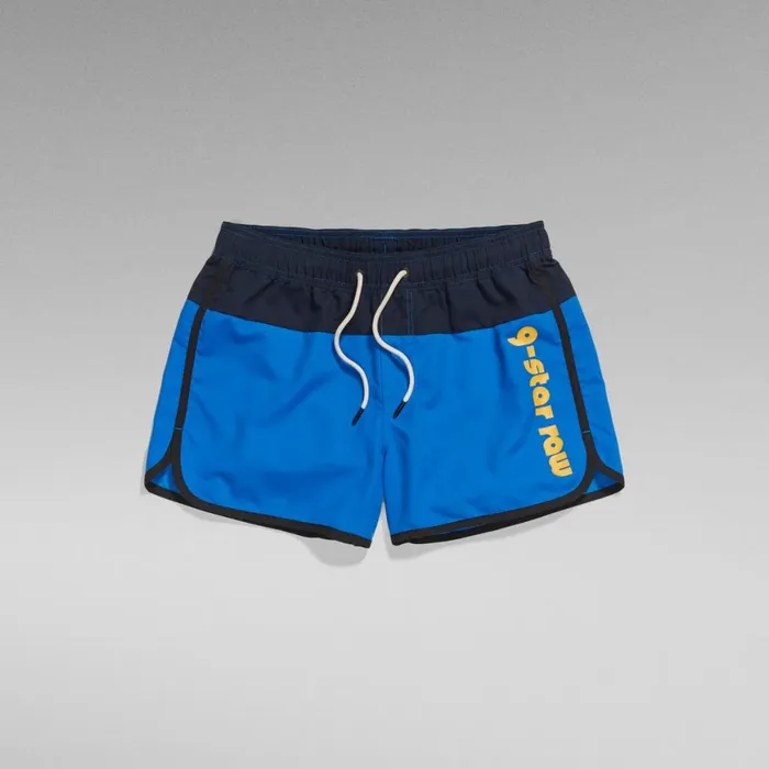 Swimwear Men GStar RAW Carnic Graphic Swim Shorts Lapis Blue