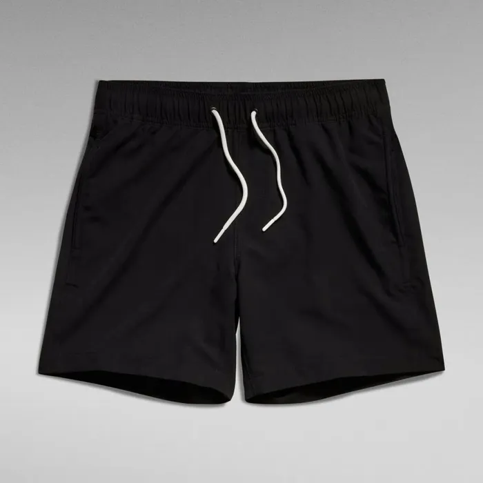 Swimwear Men GStar RAW Dirik Solid Swim Shorts Dark Black