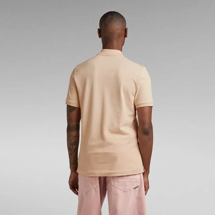TShirts and Polos Men GStar RAW Dunda Slim Polo Ivory Cream