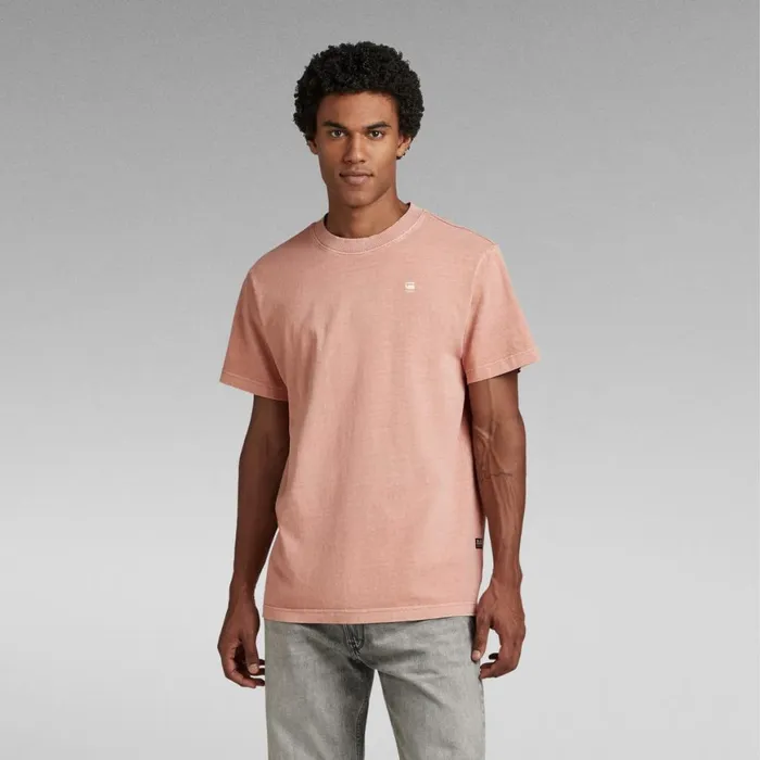 TShirts and Polos Men GStar RAW Overdyed Loose TShirt Renaissance Light Dusty Rose Gd TShirts and Polos Men GStar RAW Overdyed Loose TShirt Renaissance Light Dusty Rose Gd