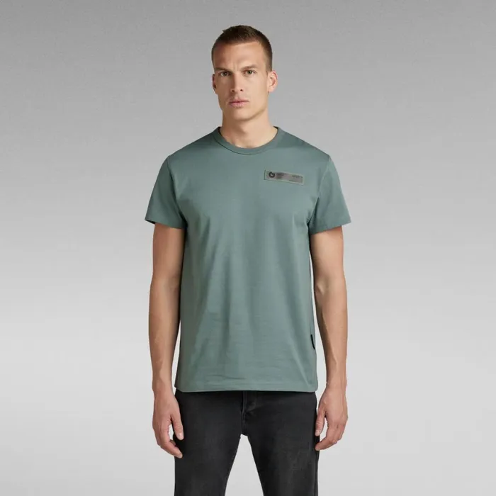 TShirts and Polos Men GStar RAW Premium Core 20 TShirt Grey Moss