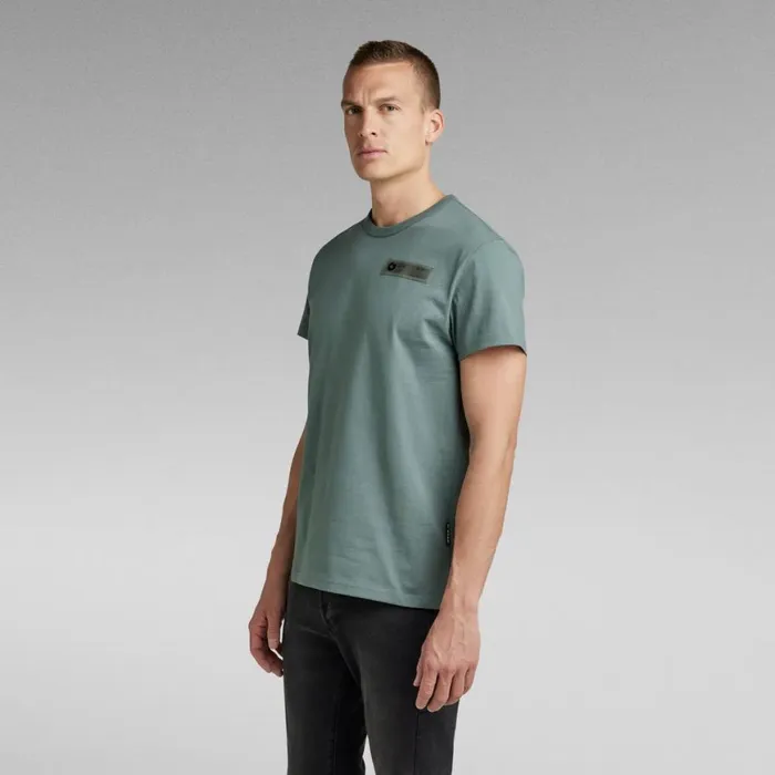 TShirts and Polos Men GStar RAW Premium Core 20 TShirt Grey Moss