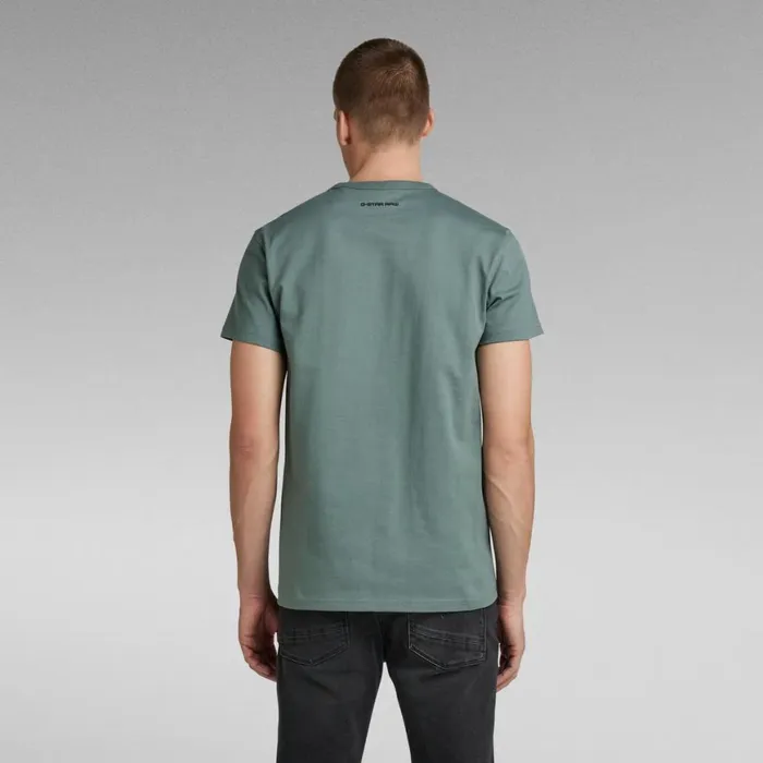 TShirts and Polos Men GStar RAW Premium Core 20 TShirt Grey Moss