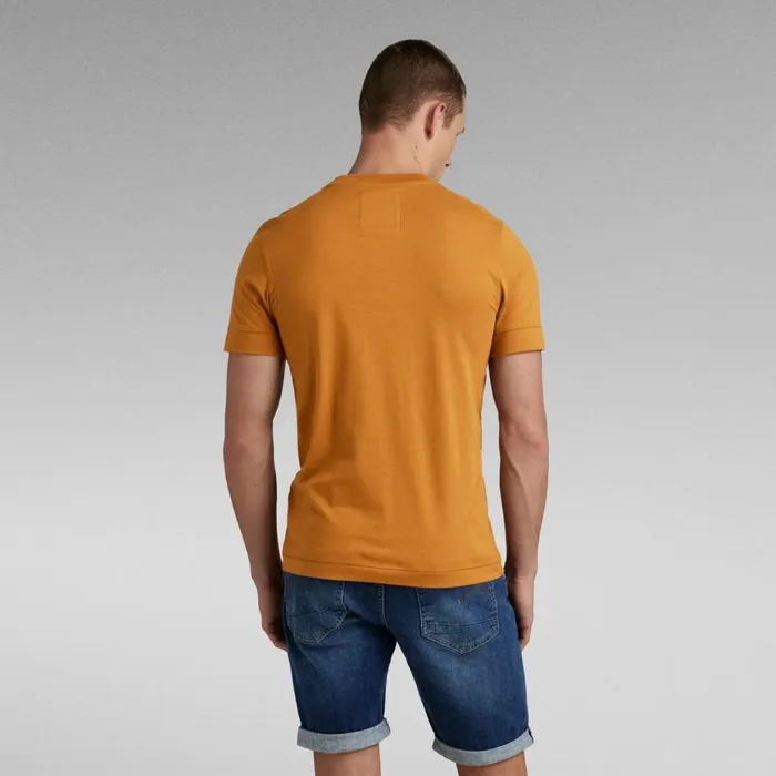 TShirts and Polos Men GStar RAW Puff Logo Slim TShirt Dark Vulcan
