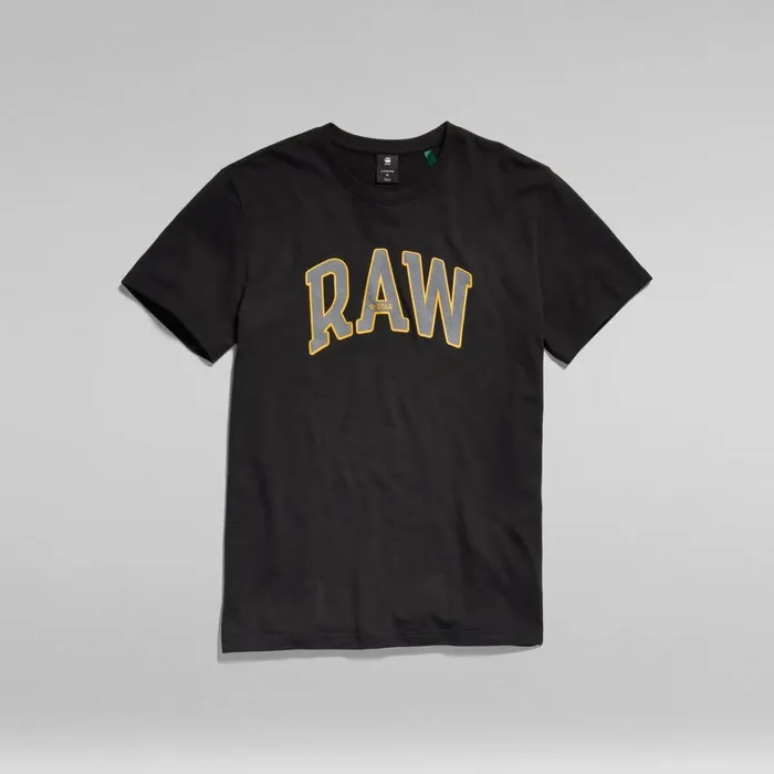 TShirts and Polos Men GStar RAW RAW University TShirt Dark Black
