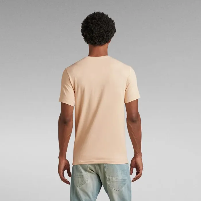 TShirts and Polos Men GStar RAW Slim Base TShirt Ivory Cream