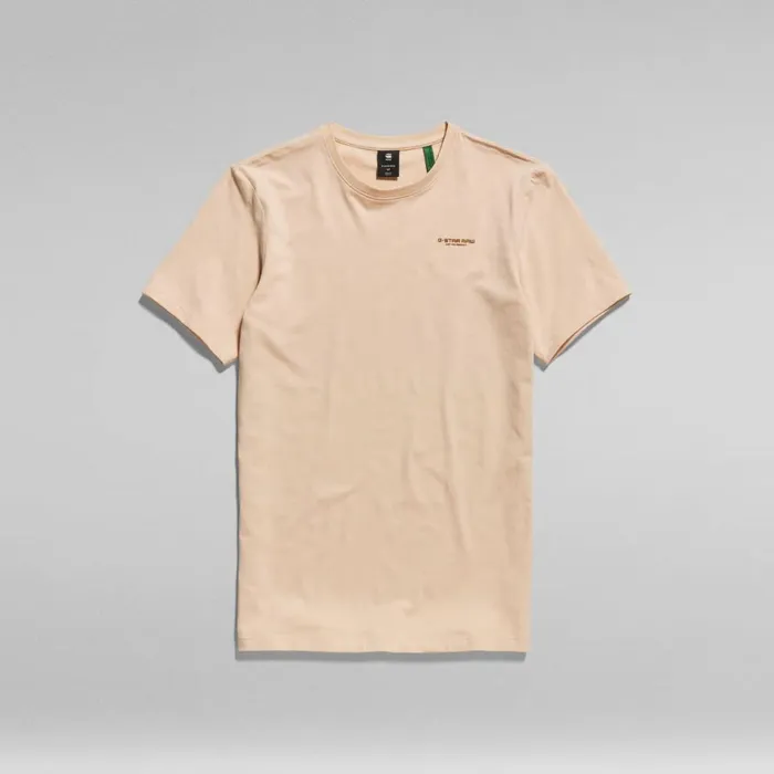 TShirts and Polos Men GStar RAW Slim Base TShirt Ivory Cream