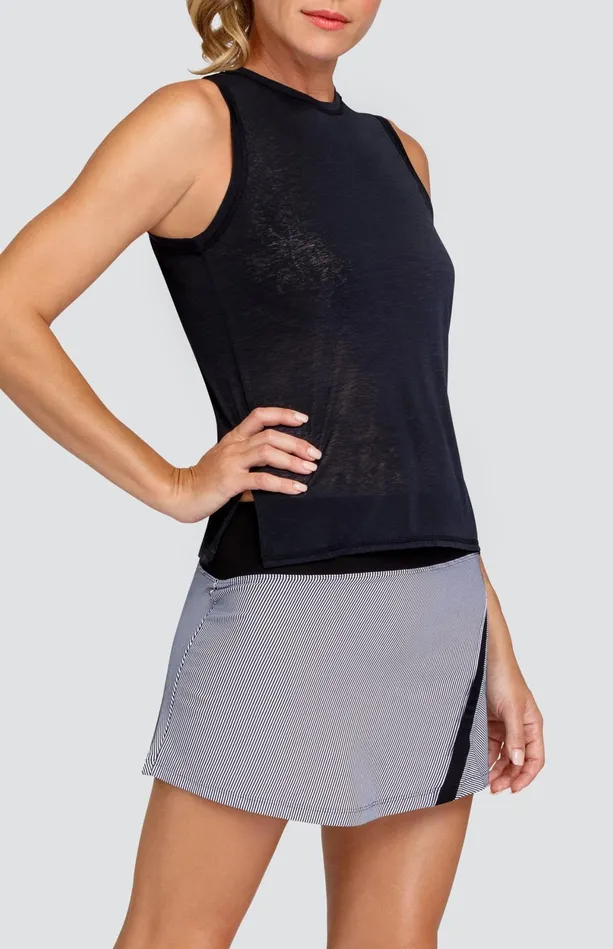 Tail Activewear Amira Tank 8211 Onyx Black 8211 FINAL SALE Women Tanks