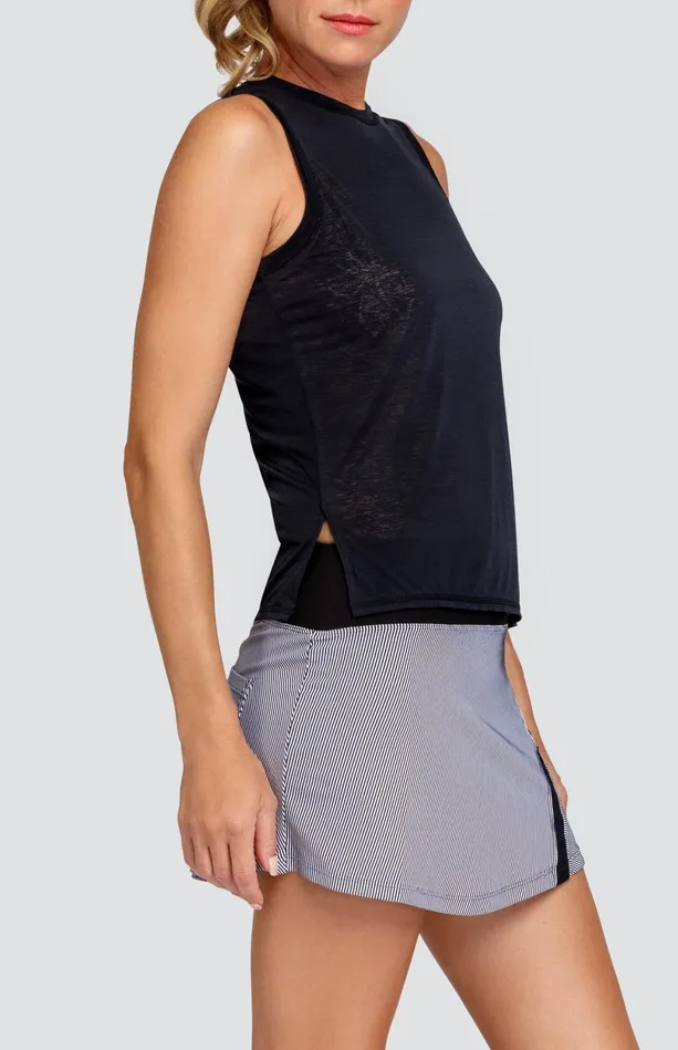 Tail Activewear Amira Tank 8211 Onyx Black 8211 FINAL SALE Women Tanks