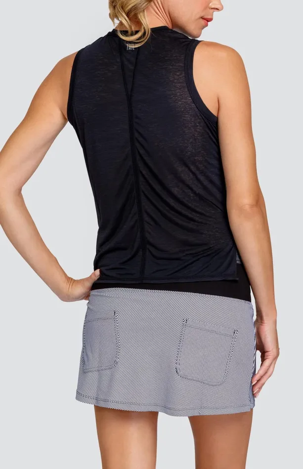 Tail Activewear Amira Tank 8211 Onyx Black 8211 FINAL SALE Women Tanks