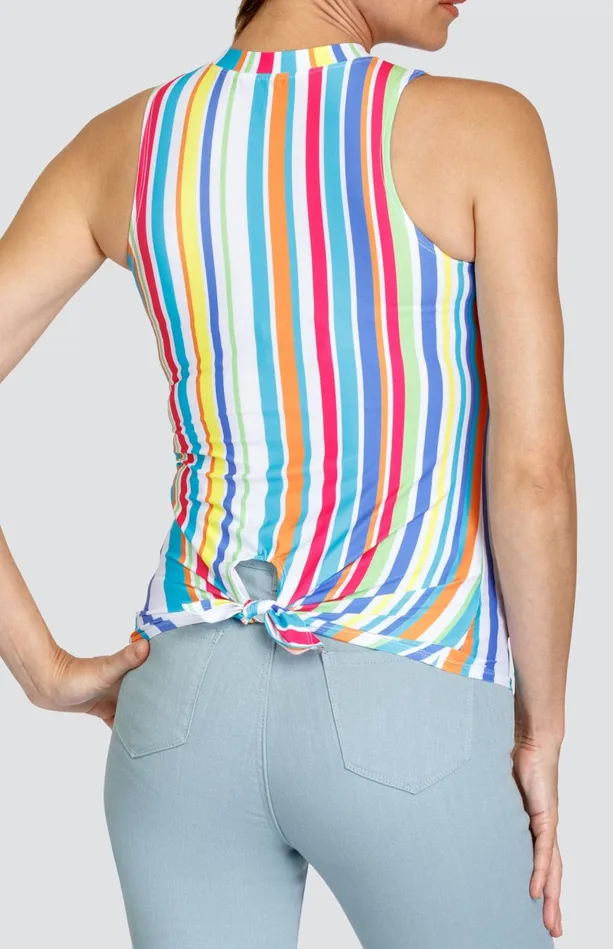 Tail Activewear Bellamy Tank 8211 Tropistripe Women Tanks