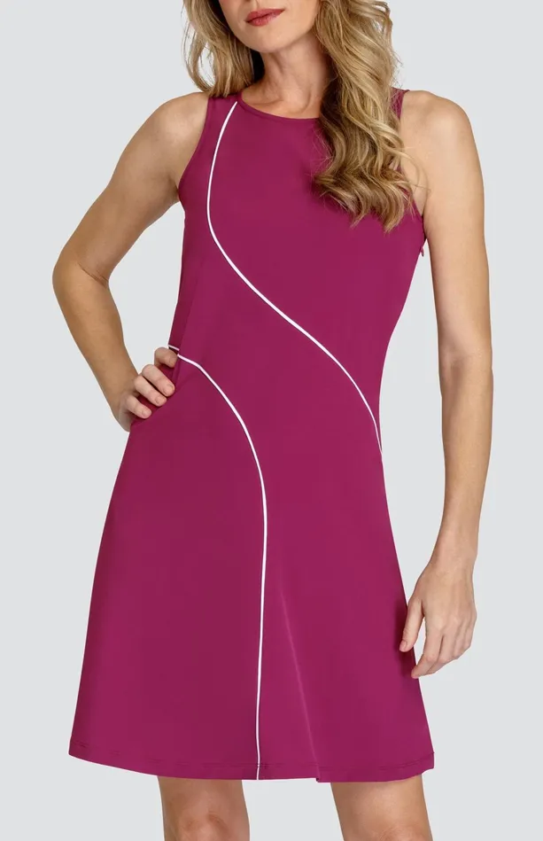 Tail Activewear Ely 35034 Dress 8211 Bordeaux 8211 FINAL SALE Women Sleeveless
