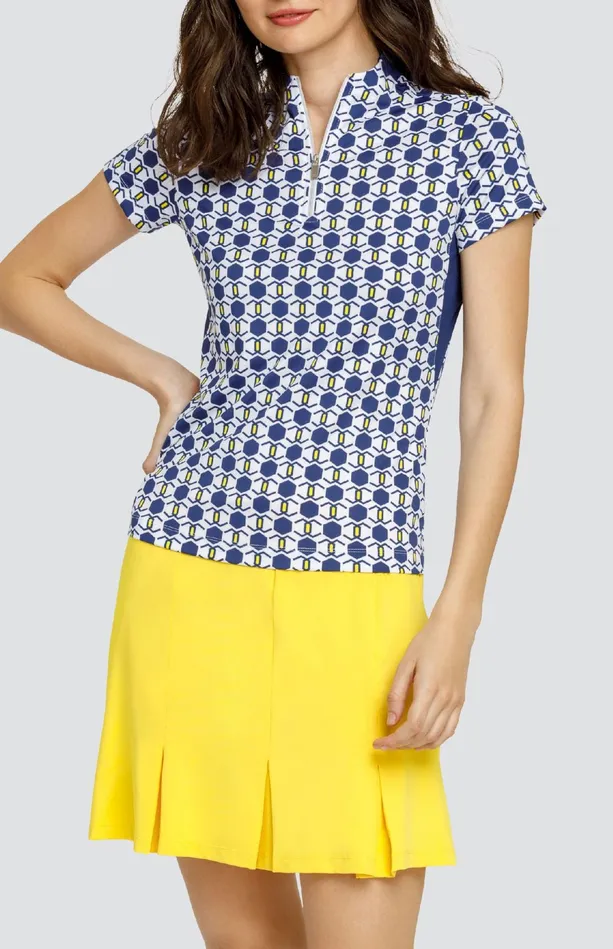 Tail Activewear Jacinda Top 8211 Jewel Twist Women Short Sleeve
