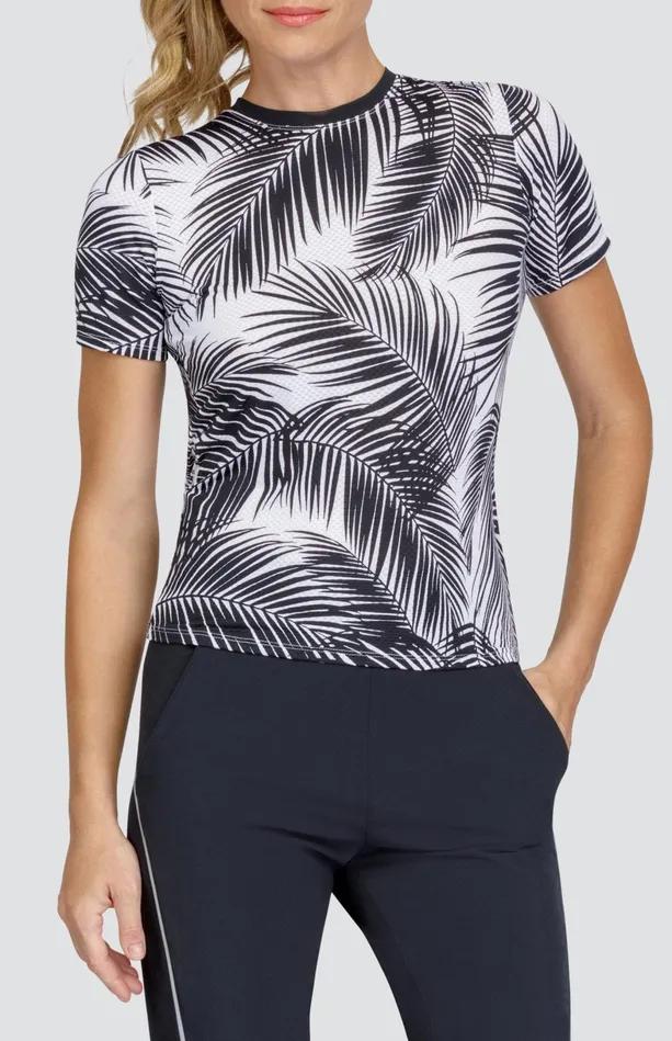 Tail Activewear Kadisha Top 8211 Palm Beach 8211 FINAL SALE Women Short Sleeve Tail Activewear Kadisha Top 8211 Palm Beach 8211 FINAL SALE Women Short Sleeve