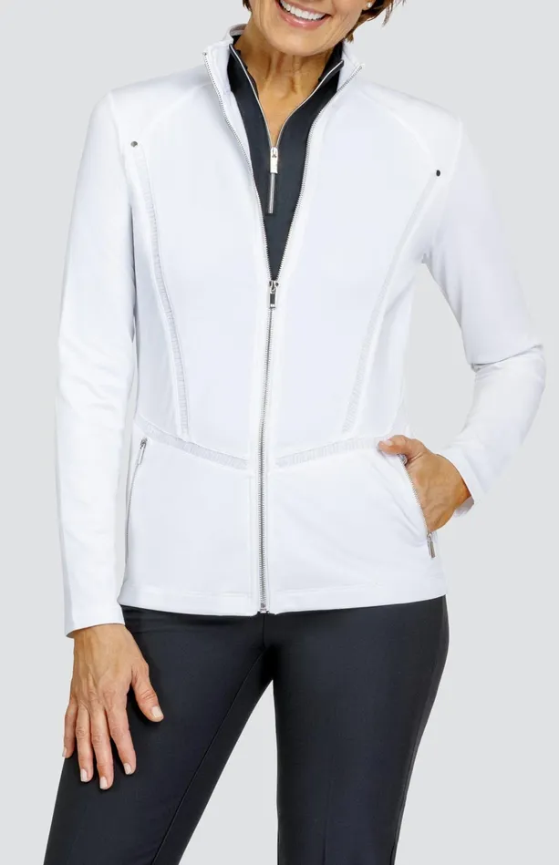 Tail Activewear Leilani Jacket 8211 Chalk White Women Jackets And Vests