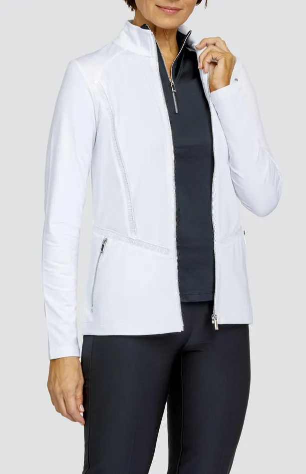Tail Activewear Leilani Jacket 8211 Chalk White Women Jackets And Vests
