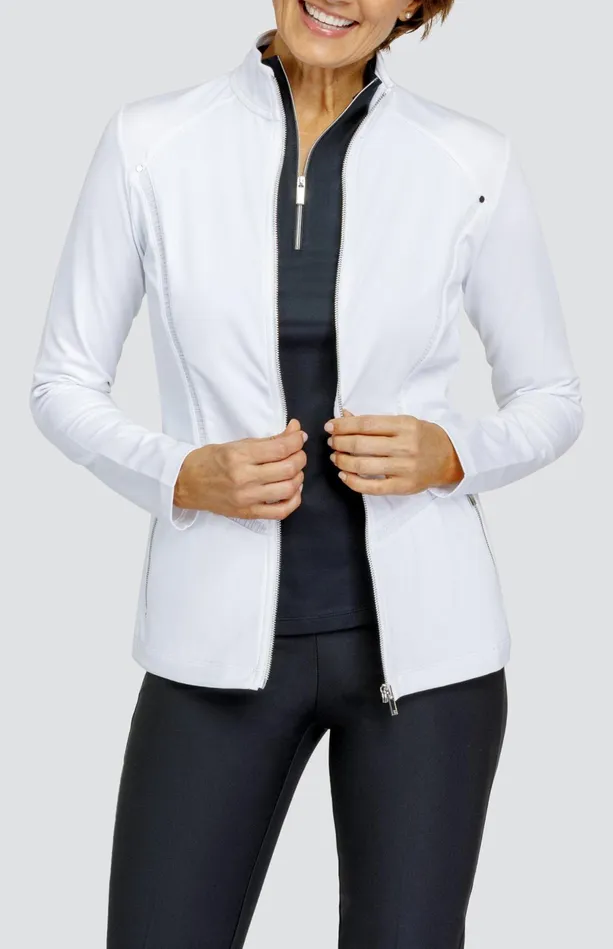 Tail Activewear Leilani Jacket 8211 Chalk White Women Jackets And Vests