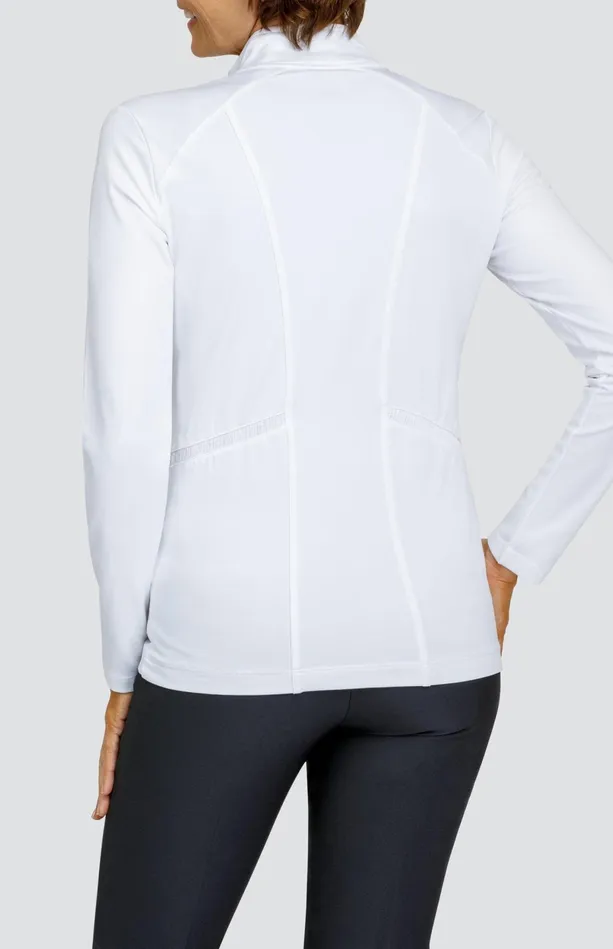 Tail Activewear Leilani Jacket 8211 Chalk White Women Jackets And Vests