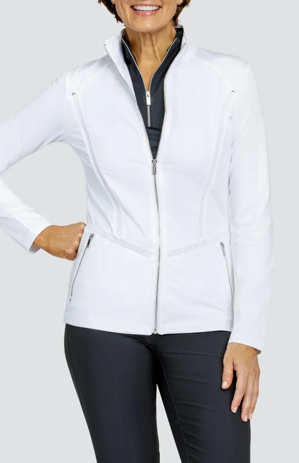 Tail Activewear Leilani Jacket 8211 Chalk White Women Jackets And Vests