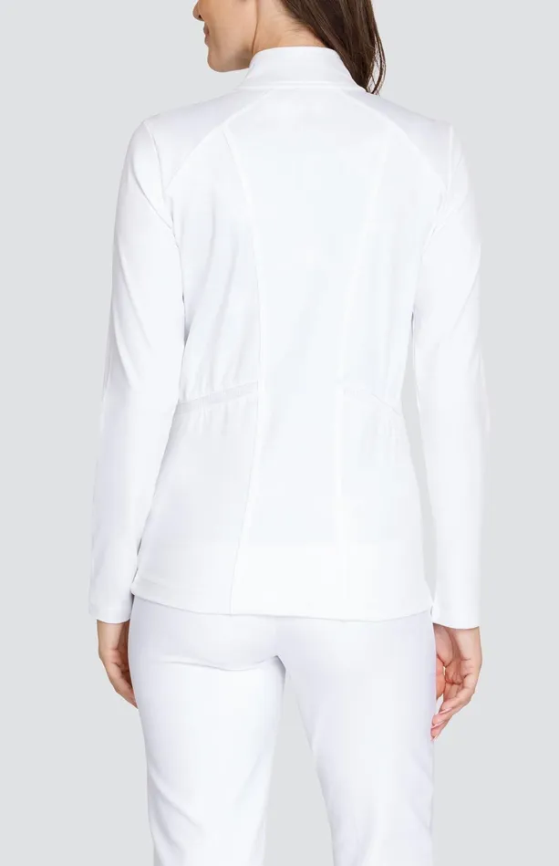 Tail Activewear Leilani Jacket 8211 Chalk White Women Jackets And Vests
