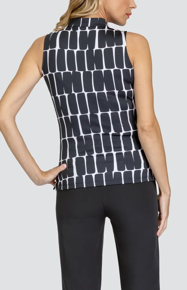 Tail Activewear Lua Top 8211 Checkered Geo Women Sleeveless