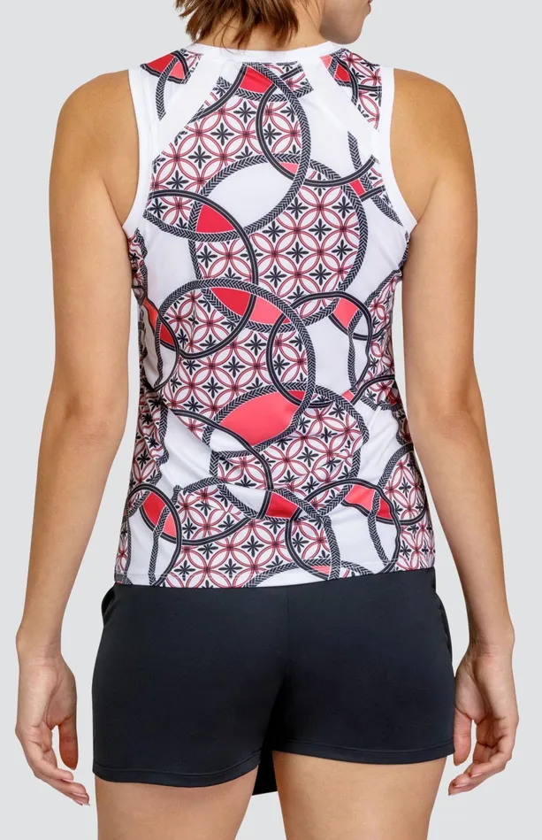 Tail Activewear Pandora Tank 8211 Geo Rings Women Tanks