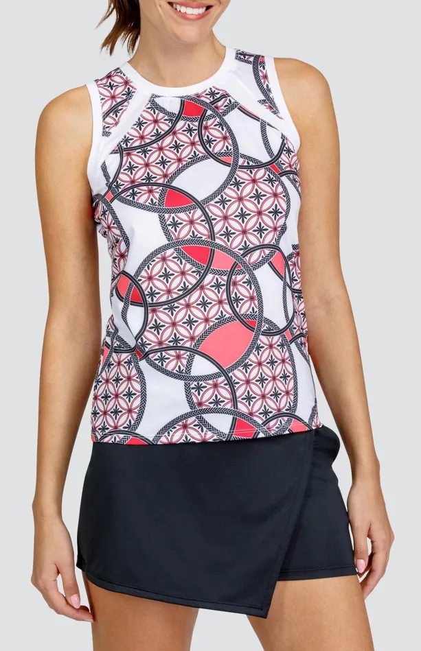 Tail Activewear Pandora Tank 8211 Geo Rings Women Tanks