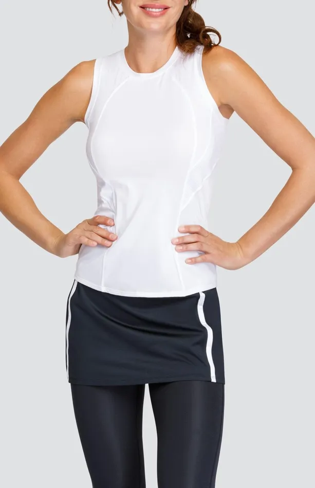 Tail Activewear Sarita Tank 8211 Chalk White Women Tanks