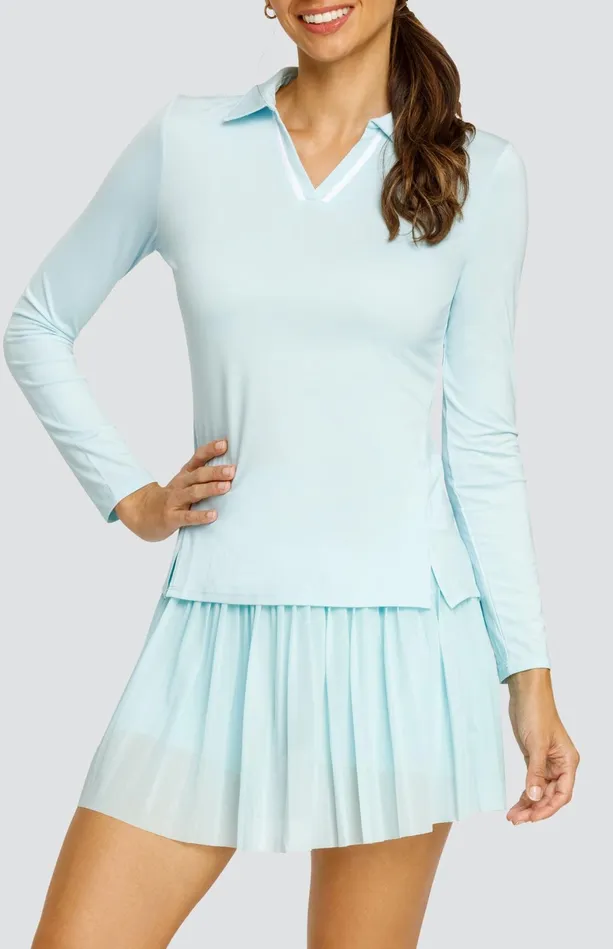 Tail Activewear Saturday Top 8211 Blue Glow Women Long Sleeve