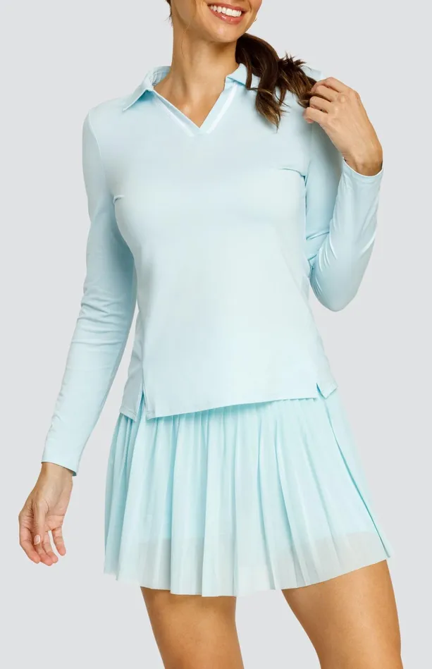Tail Activewear Saturday Top 8211 Blue Glow Women Long Sleeve