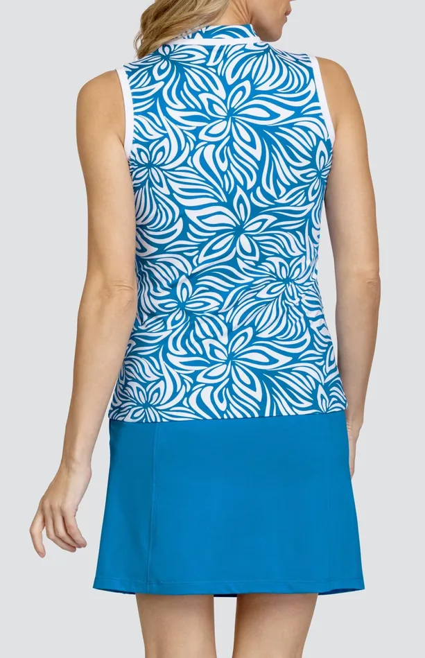 Tail Activewear Shasta Top 8211 Grecian Blooms Women Sleeveless