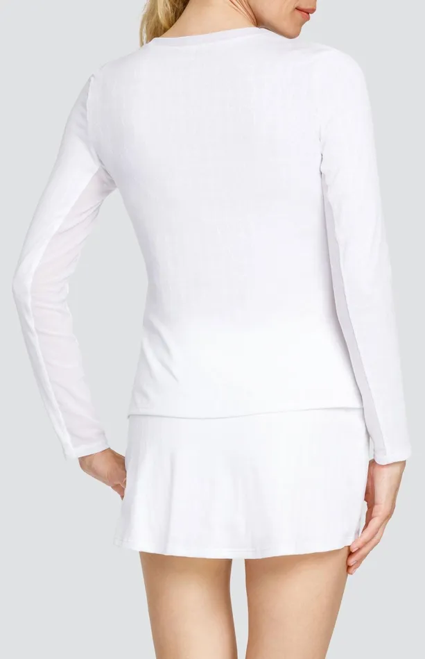 Tail Activewear Sunlee Top 8211 Oval Jacquard Women Long Sleeve