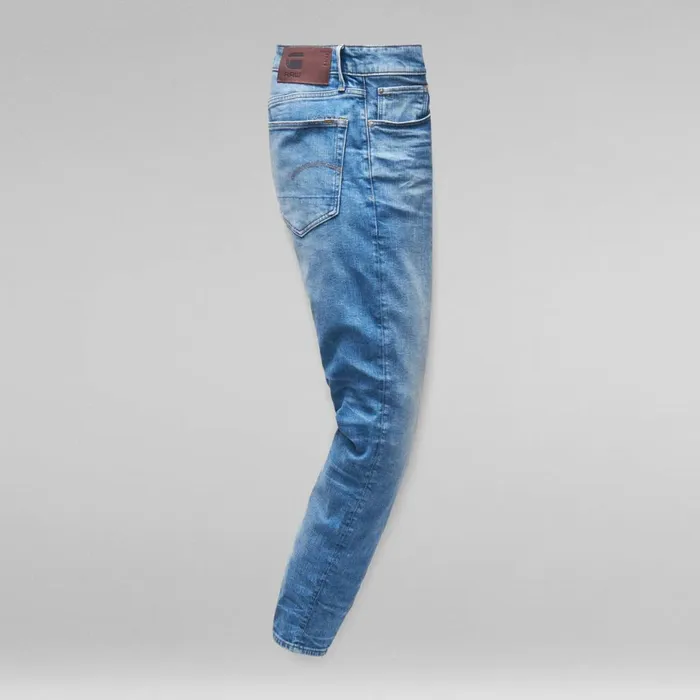 Tapered Men GStar RAW 3301 Regular Tapered Jeans Worn In Azure