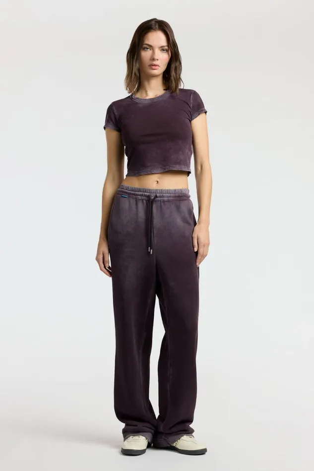 Tees Women COTTON CITIZEN Standard Baby Tee Vintage Eggplant Tees Women COTTON CITIZEN Standard Baby Tee Vintage Eggplant
