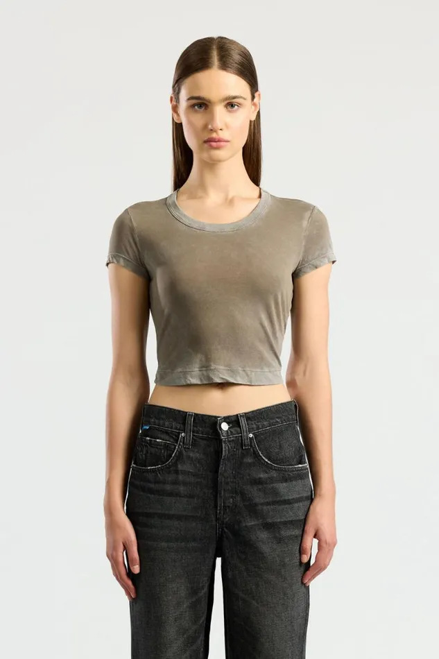 Tees Women COTTON CITIZEN Standard Baby Tee Vintage Taupe