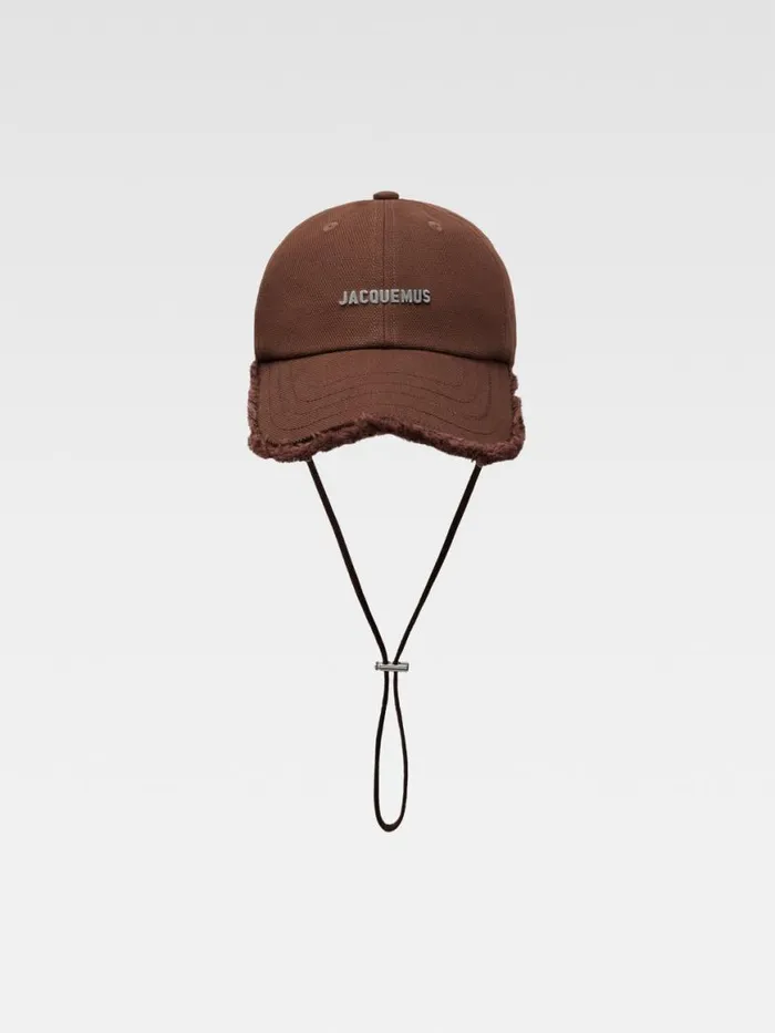 The Artichaut Cap Brown WomenMen JACQUEMUS Hats