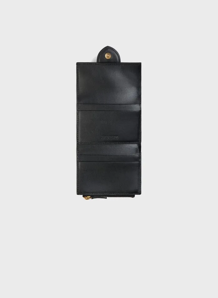 The Bambino Wallet Black WomenMen JACQUEMUS Small Leather Goods The Bambino Wallet Black WomenMen JACQUEMUS Small Leather Goods