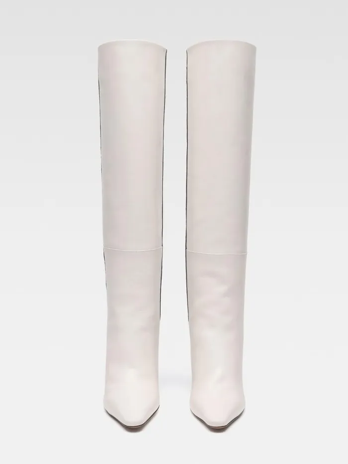 The Bisou Boots Blackwhite Women JACQUEMUS Shoes The Bisou Boots Blackwhite Women JACQUEMUS Shoes