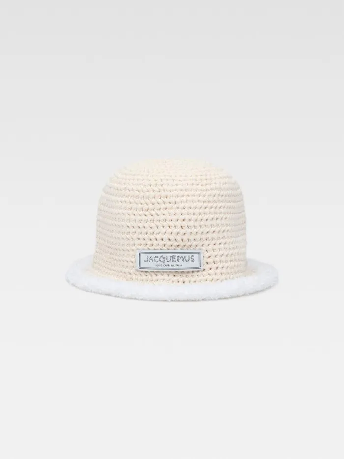 The Bordino Bucket Hat Offwhite WomenMen JACQUEMUS Hats